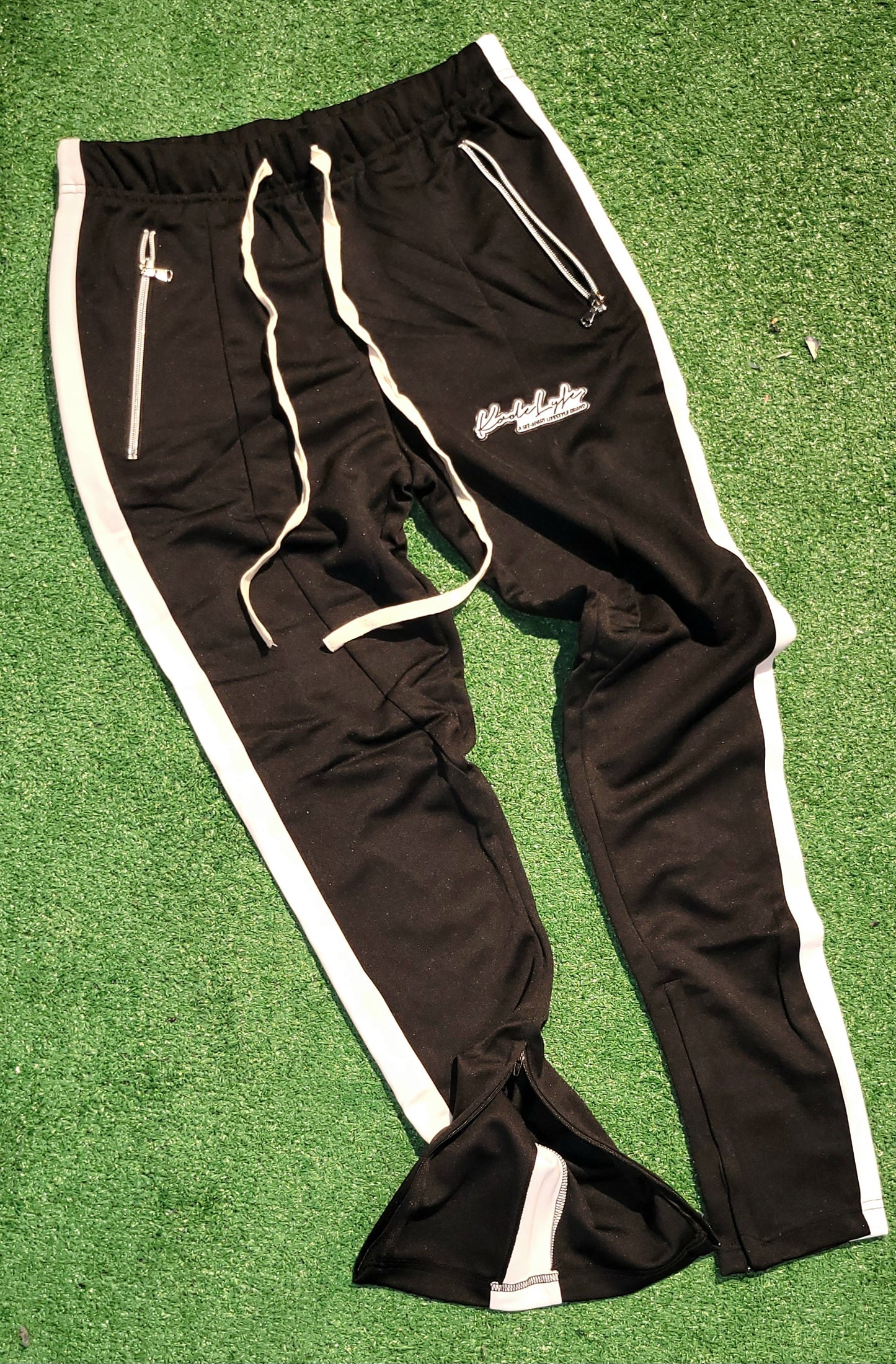 "Set-Apart" Track Pants - Black