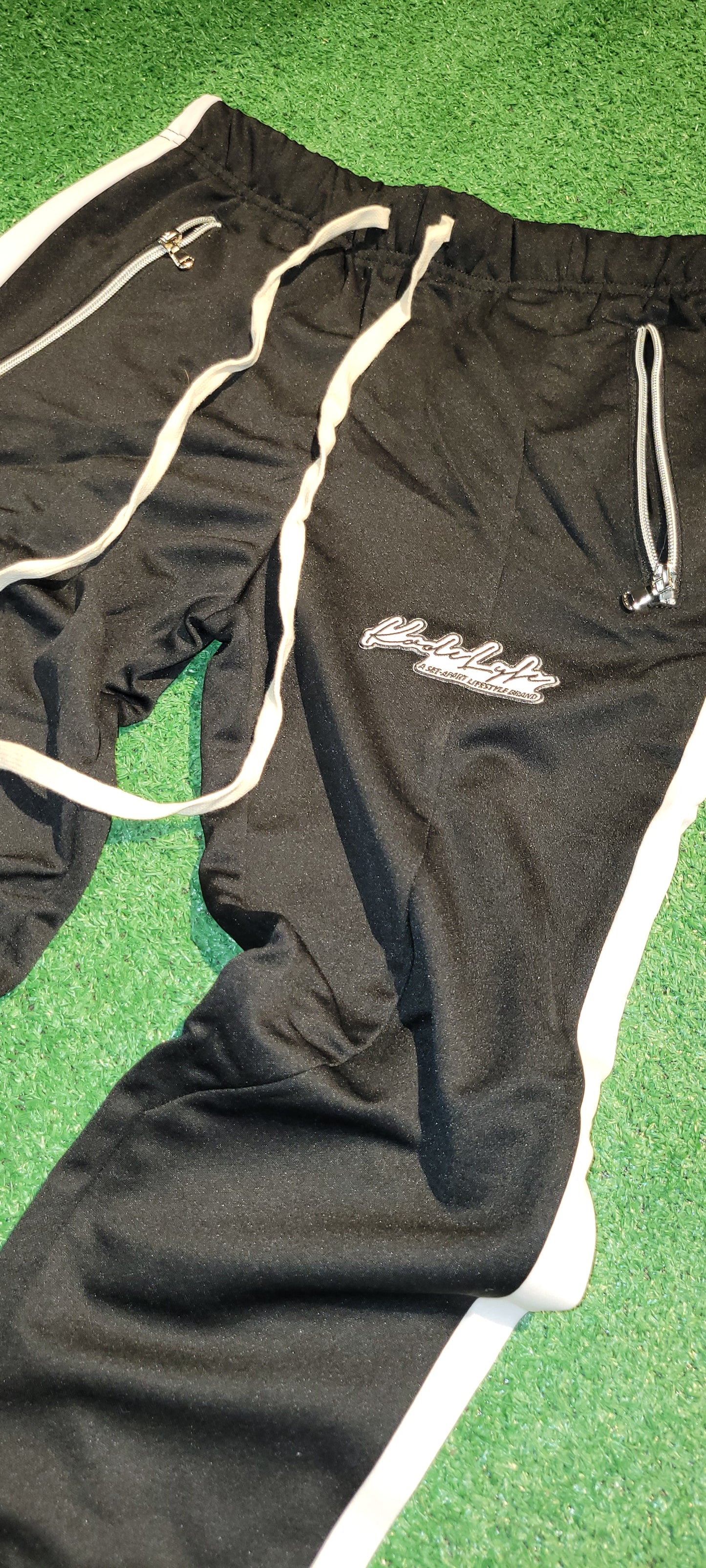 "Set-Apart" Track Pants - Black