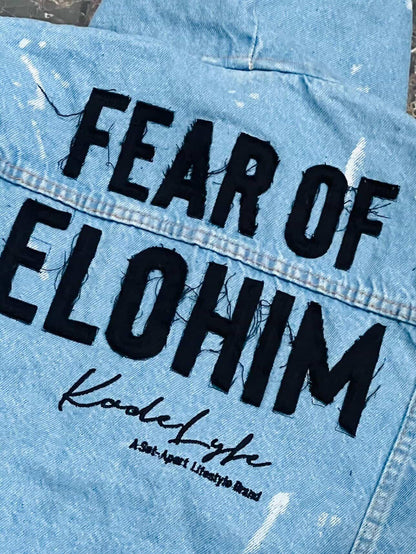 Hooded Demin Jacket "Fear of Elohim"